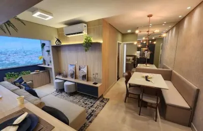 Apartamento para venda com 62 metros quadrados com 2 quartos
