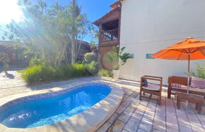 Condomínio com 2 quartos para locação em bosque de geribá - rj