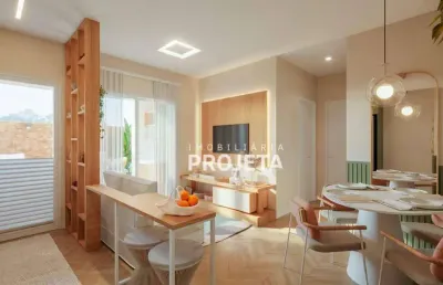 Apartamento com 2 dormitórios à venda, 53 m² - jardim everest - presidente prudente/sp