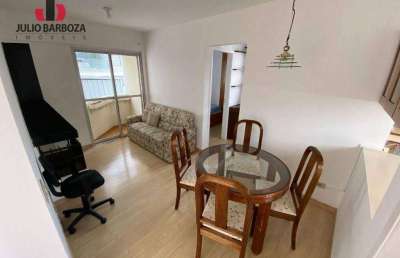 Apartamento na vila clementino, 1 dormitório mobiliado e 1 vaga de garagemx
