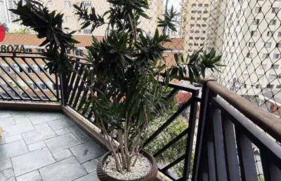 Apartamento com 4 dormitórios, sendo 3 suítes, em moema pássaros, e 3 vagas de garagem