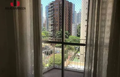 Apartamento com 1 dormitório em moema pássaros, sacada, e 1 vaga de garagem