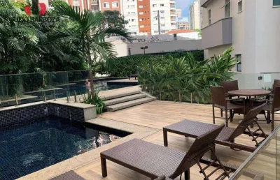 Apartamento com 210m², em moema pássaros, com  4 dormitórios, sendo 3 suítes, 3 vagas de garagem