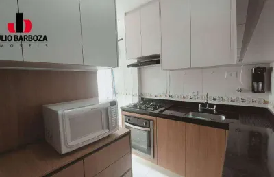 Apartamento semi mobiliado em moema, com 2 dormitórios, 2 banheiros, e 1 vaga de garagem