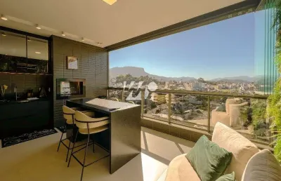 Torre di mosto - apartamento na pedra branca com 3 suítes e 2 vagas