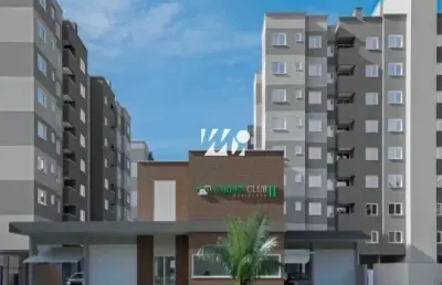 Apartamento 2 quartos com 1 suíte garden club ii - pedra branca