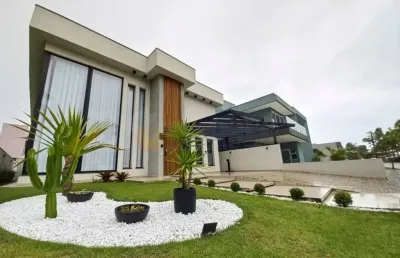 Sobrado de alto padrão com 4 dormitórios à venda, 357 m² por r$ 3.390.000,00 - costa nova - caraguatatuba/sp