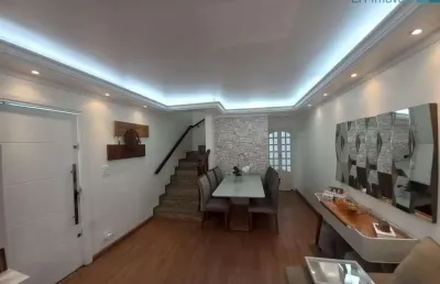 Sobrado com 3 dormitórios à venda, 123 m² por r$ 950.000,00 - vila mazzei - são