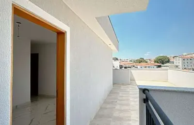 Cobertura 3 quartos e suíte na vila nivi com quintal grande a partir de 598mil