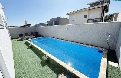 Casa moderna com 3 suítes e 4 vagas no terras de atibaia i
