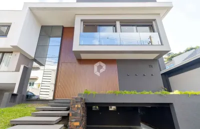 Casa em condomínio fechado com 4 quartos à venda na Rua Doutor Lubumir Viergbiski, 220, Campo Comprido, Curitiba