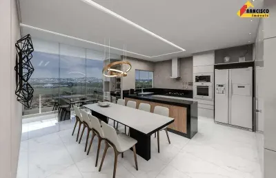 Apartamento à venda, 4 quartos, 1 suíte, 3 vagas, santa clara - divinópolis/mg