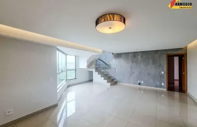 Apartamento cobertura à venda, 4 quartos, 1 suíte, 6 vagas, santa clara - divinópolis/mg
