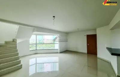 Apartamento cobertura à venda, 3 quartos, 1 suíte, 6 vagas, santa clara - divinópolis/mg