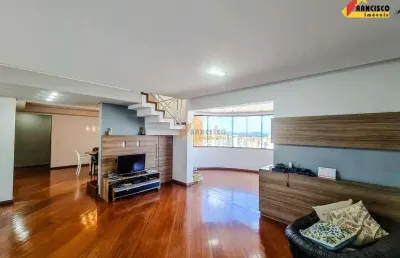 Apartamento cobertura à venda, 4 quartos, 1 suíte, 2 vagas, centro - divinópolis/mg