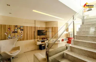 Apartamento cobertura à venda, 3 quartos, 1 suíte, 4 vagas, sidil - divinópolis/mg
