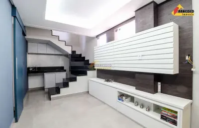 Apartamento cobertura à venda, 2 quartos, 2 vagas, centro - divinópolis/mg