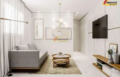 Apartamento à venda, 2 quartos, 1 vaga, ipiranga - divinópolis/mg