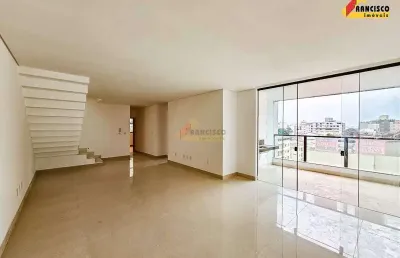 Apartamento cobertura à venda, 4 quartos, 2 suítes, 4 vagas, centro - divinópolis/mg