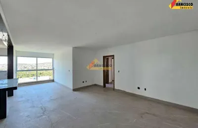 Apartamento à venda, 3 quartos, 1 suíte, 2 vagas, santa clara - divinópolis/mg