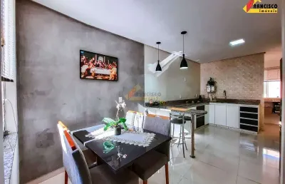 Apartamento à venda, 3 quartos, 1 suíte, 1 vaga, nossa senhora das graças - divinópolis/mg