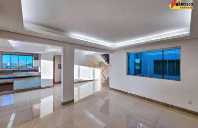 Apartamento cobertura à venda, 4 quartos, 3 suítes, 3 vagas, santo antônio - divinópolis/mg