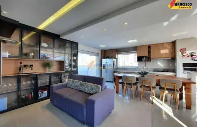 Apartamento cobertura à venda, 3 quartos, 1 suíte, 2 vagas, sidil - divinópolis/mg