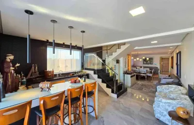 Apartamento cobertura à venda, 3 quartos, 1 suíte, 4 vagas, santa clara - divinópolis/mg