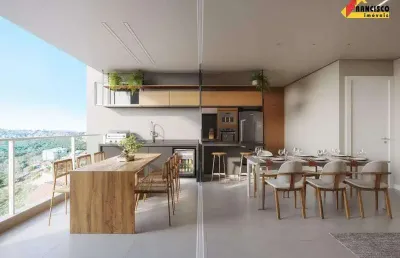 Apartamento à venda, 3 quartos, 1 suíte, 2 vagas, santa clara - divinópolis/mg