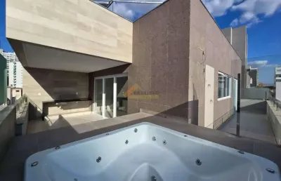 Apartamento cobertura à venda, 4 quartos, 4 suítes, 4 vagas, centro - divinópolis/mg