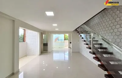 Apartamento cobertura à venda, 3 quartos, 1 suíte, 2 vagas, afonso pena - divinópolis/mg