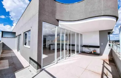 Apartamento cobertura à venda, 3 quartos, 3 suítes, 4 vagas, santa clara - divinópolis/mg