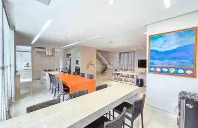 Apartamento cobertura à venda, 4 quartos, 3 suítes, 3 vagas, sidil - divinópolis/mg