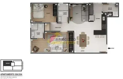 Apartamento à venda, 2 quartos, 1 suíte, 2 vagas, sidil - divinópolis/mg