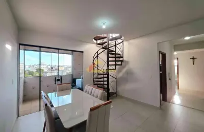 Apartamento cobertura à venda, 4 quartos, 1 suíte, 2 vagas, são josé - divinópolis/mg
