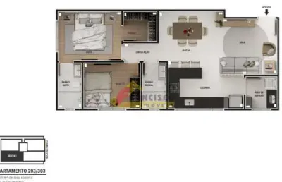 Apartamento à venda, 2 quartos, 1 suíte, 1 vaga, sidil - divinópolis/mg