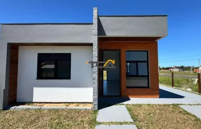 Oportunidade de casa nova no jardim américa - passo de torres, sc