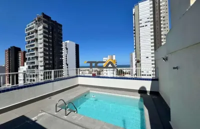 Cobertura duplex 03 dormitórios com vista para o mar e rio em torres/rs