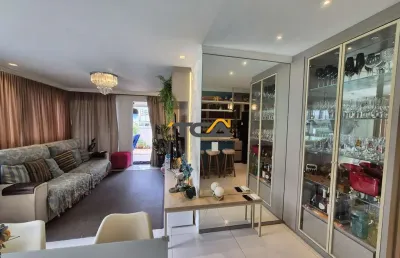Apartamento garden 3 suítes mobiliado e decorado com 160m² privativo próximo do