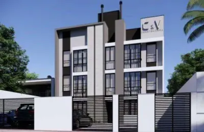 Apartamento para venda em brusque, poço fundo, 2 dormitórios, 1 suíte, 2 banheiros, 1 vaga