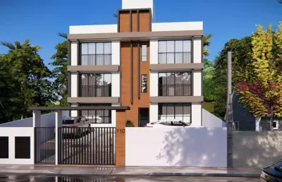 Apartamento para venda em brusque, rio branco, 2 dormitórios, 1 suíte, 2 banheiros, 1 vaga