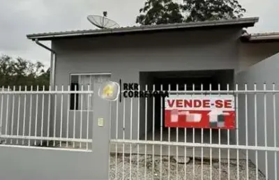Casa para venda em brusque, limeira baixa, 2 dormitórios, 1 banheiro, 1 vaga