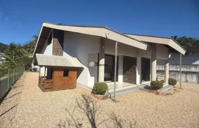 Casa para locação em brusque, souza cruz, 3 dormitórios, 1 suíte, 2 banheiros, 2 vagas