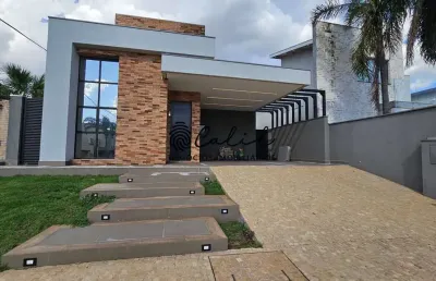 Jardim nova aliança sul - casa térrea com 3 suítes, 204m² à venda por r$ 1.780.000,00 - condomínio nova aliança sul, ribeirão preto/sp