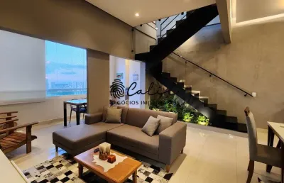 Edificio ecolife - apartamento cobertura duplex com 3 suítes, 203m² à venda por r$ 1.390.000,00 - ecolife, jardim botânico, ribeirão preto