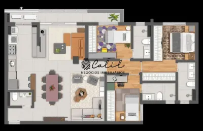 Edifício ares residence - apartamento com 3 dormitórios à venda, 111,4 m² por r$ 877.000,00 - edifício ares residence - jardim olhos d'água - ribeirão preto/sp