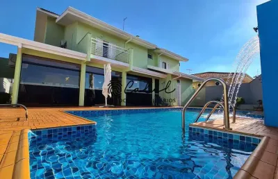 Porteira fechada - casa sobrado com 4 dormitórios, 335m², à venda, por r$ 1.450.000,00 - city ribeirão, ribeirão preto/sp