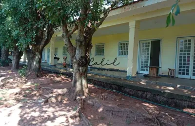 Chácara de 10.000m² de terreno com 6 kitnet's e casa principal - chácaras paraíso - araçatuba / sp