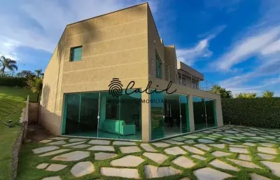 Pontal das escarpas - chácara com 5 suítes à venda, 1.361 m² por r$ 4.200.000 - escarpas do lago - capitólio/mg
