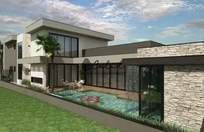 Condominio guaporé i - casa com 4 dormitórios à venda, 501 m² por r$ 5.000.000,00 - guaporé i - ribeirão preto/sp